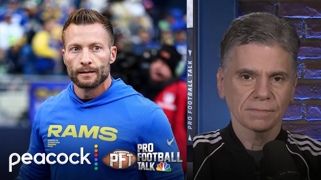 How will Sean McVay proceed with Rams, Ty Simpson? | Pro Football Talk | NFL on NBC
