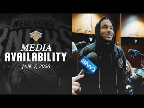 Coach Brown, Jalen Brunson, Karl-Anthony Towns, & Deuce McBride Postgame Media | January 7, 2026