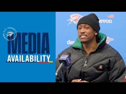 Jalen Williams on OKC’s defense and driving angles | Postgame Media | January 13, 2026