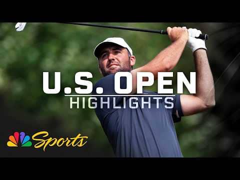Scottie Scheffler bounces back in Round 2 at 126th U.S. Open | Golf on NBC Sports