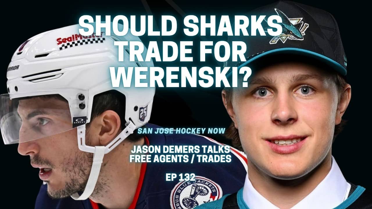 Should Sharks Trade for Zach Werenski? | Jason Demers Talks Free Agents, Trades EP 132