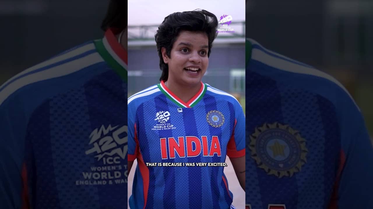 शेफाली ने अपनी 2025 फाइनल वाली जादुई गेंदबाज़ी इस #t20worldcup में भी जारी रखी है #cricket