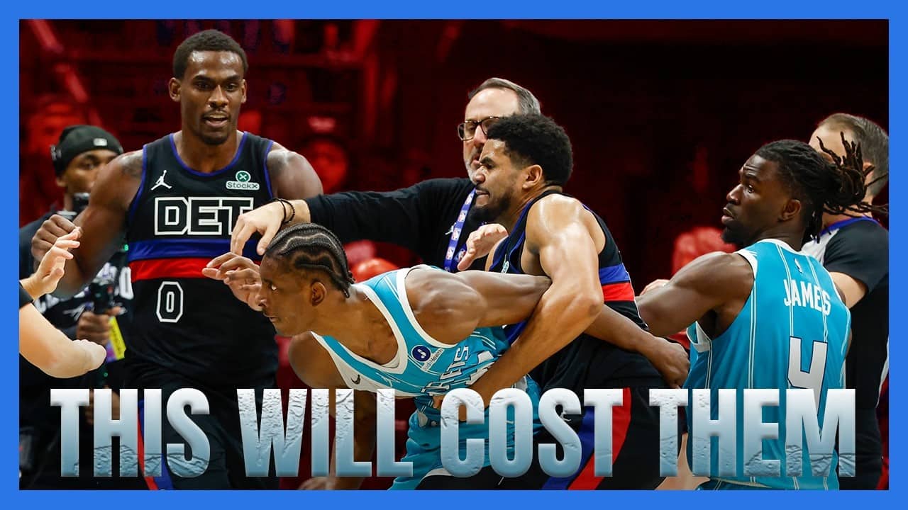 Could the Pistons Brawl in Buzz City THREATEN THEIR TITLE CHANCES?!- From Half Court