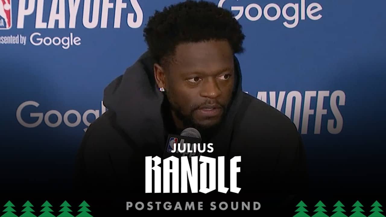“We Need To Make The Right [Easy] Play.” | Julius Randle Postgame Sound | 04.27.26
