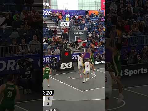 Brilliant dunk from Alex Higgins-Titsha against Spain at the FIBA 3x3 World Cup. 🔥🏀 #Olympics #3x3WC