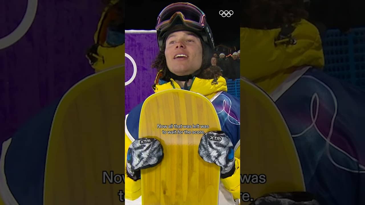It became the first iconic moment of the #MilanoCortina2026 Winter Games. 🏂