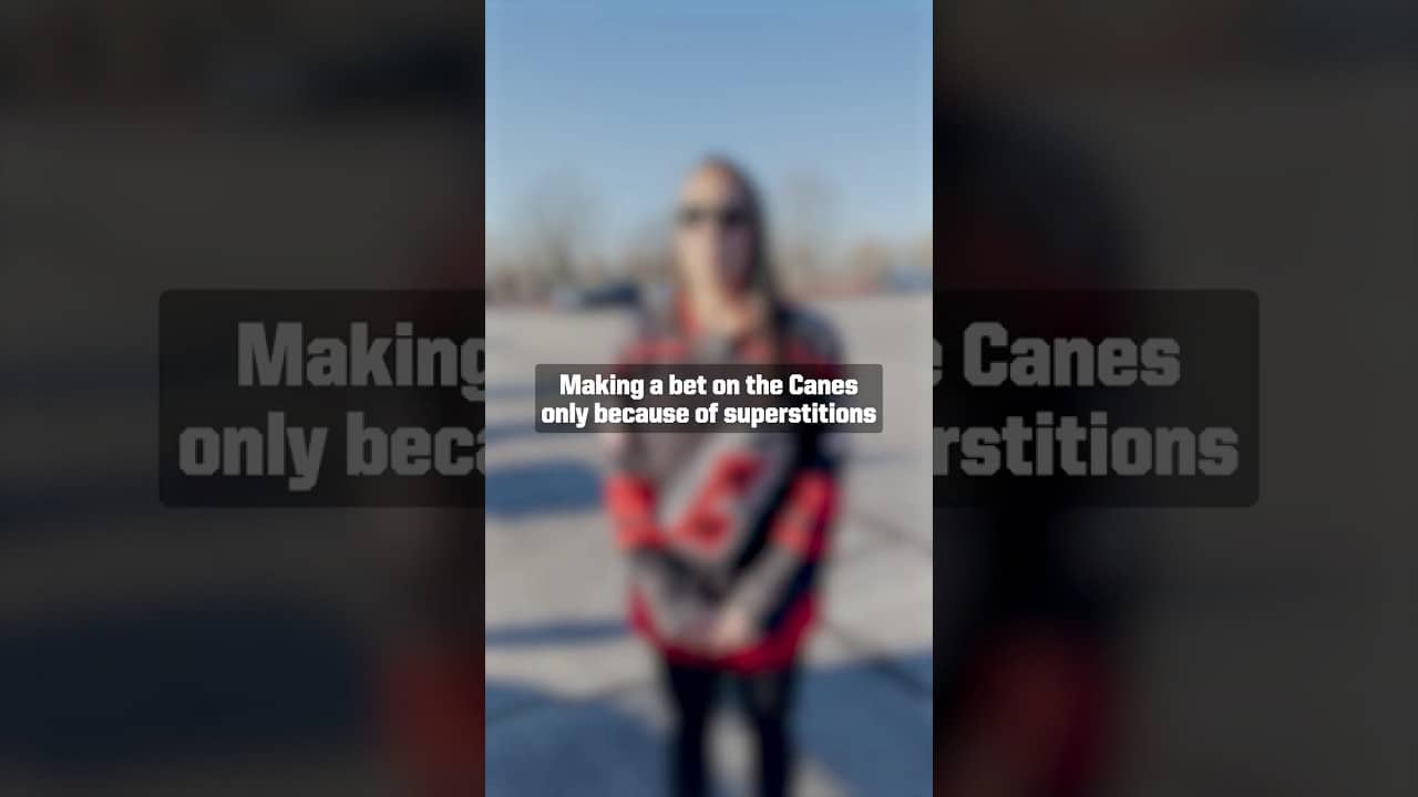 Red Flag or Green Flag: Making a bet on the Canes only because of superstitions