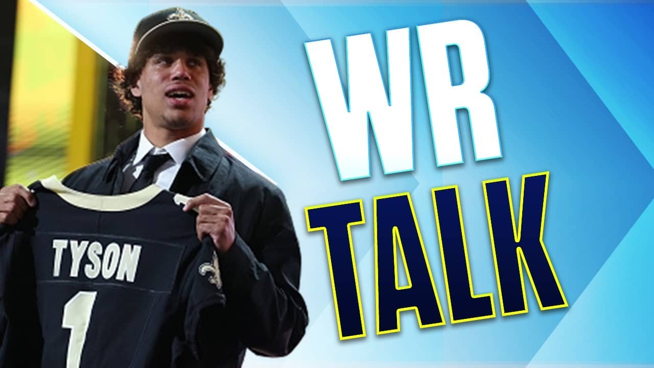 2026 WR Rankings After the NFL Draft | Tyson, Garrett Wilson, Eagles WR Room & More!