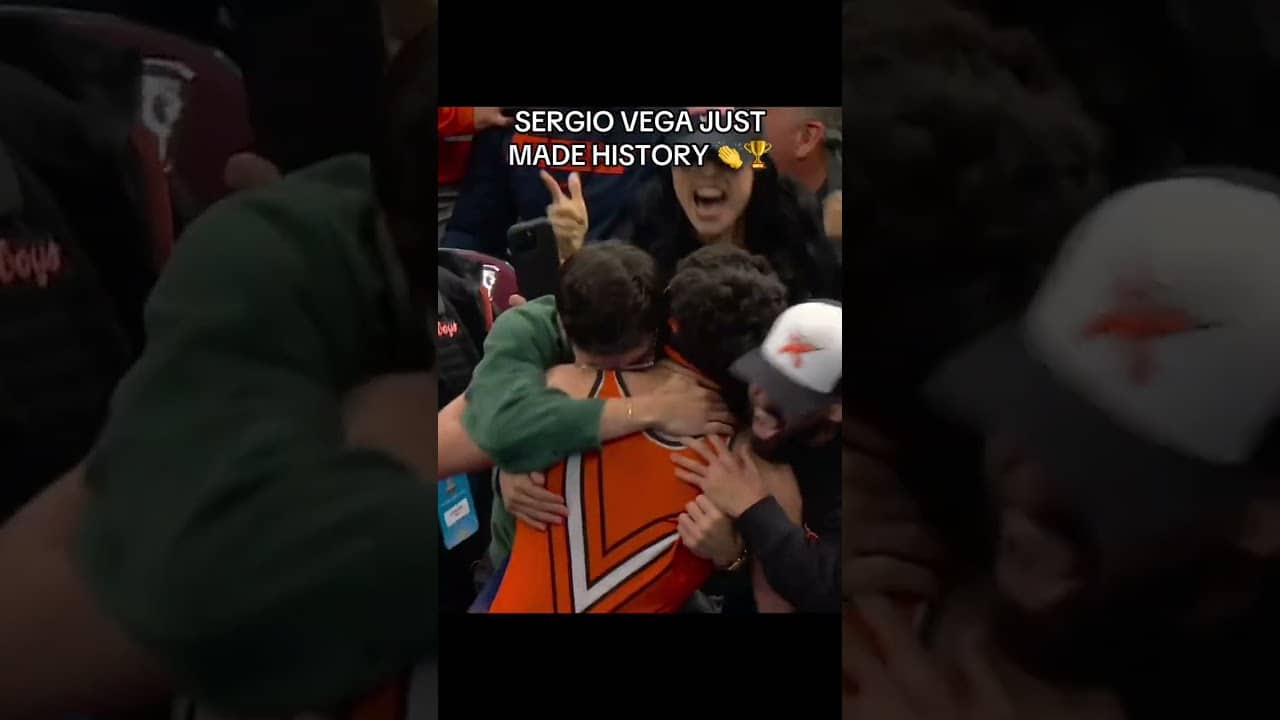 Sergio Vega became the 1st undefeated true freshman since 1947 🔥