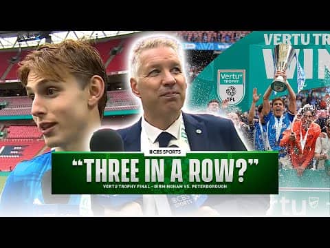 "I can't put it into words!" | Peterborough's Vertu Trophy triumph | Interview Compilation