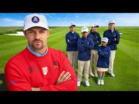 1 Pro Golfer vs 5 Kids (No Mercy)