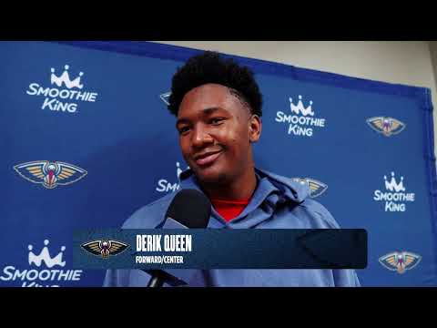 Derik Queen on Rising Stars selection | New Orleans Pelicans