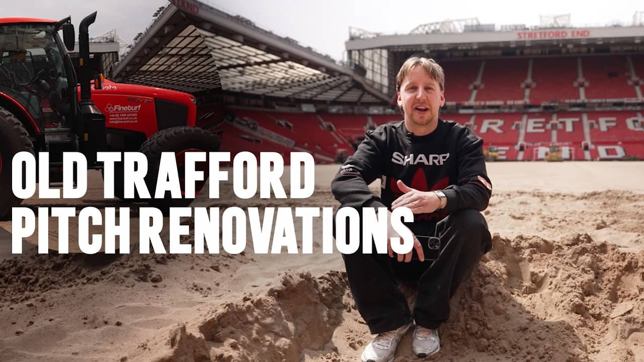 Old Trafford Pitch Renovations Update