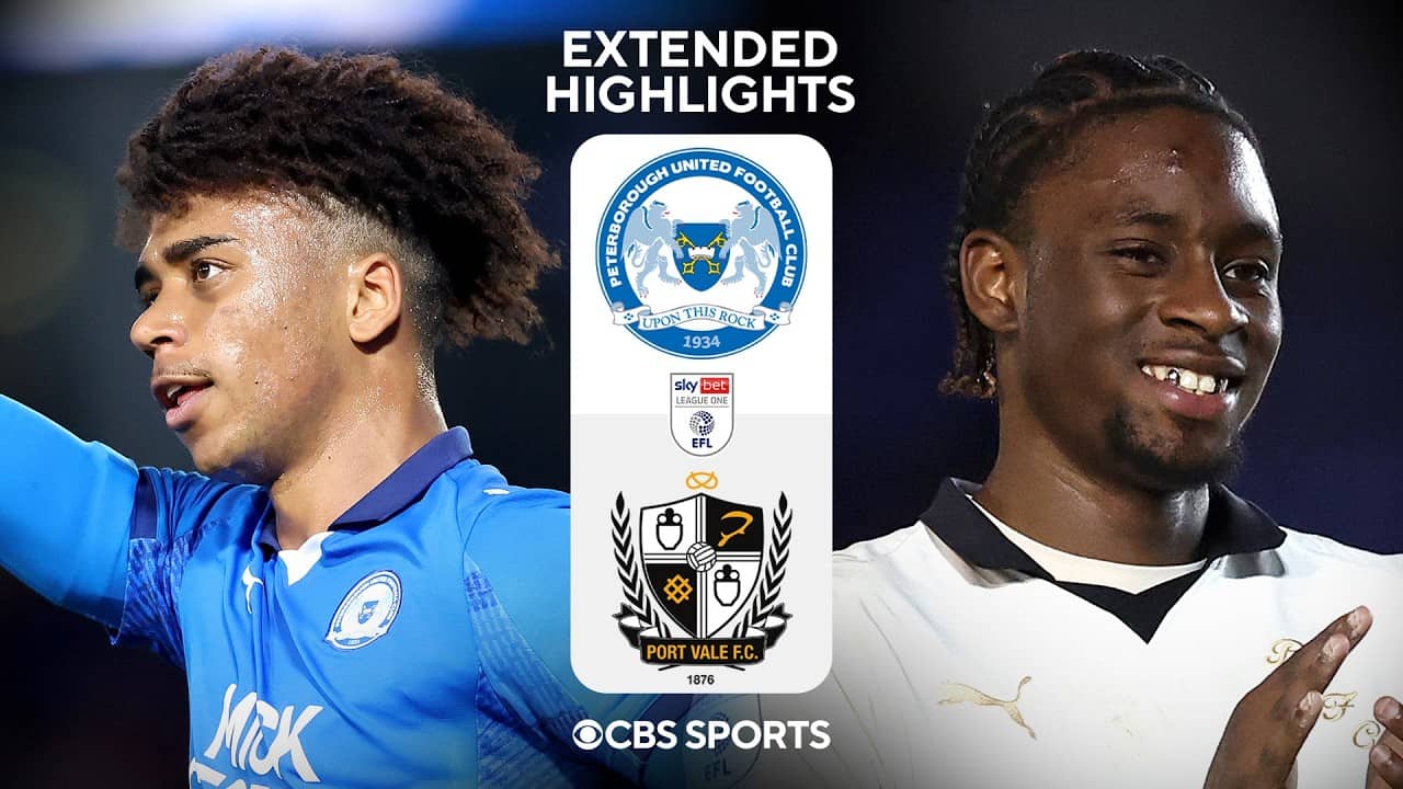 Peterborough United vs. Port Vale: Extended Highlights | EFL League One | CBS Sports Golazo