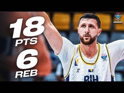 Jusuf Nurkic Scores 18 Points vs Cyprus | FIBA EuroBasket 2025 | August 28, 2025