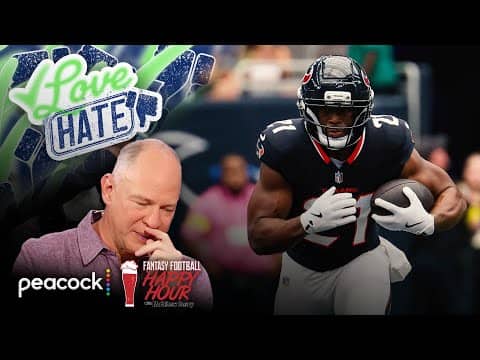 'Uncertainty' around Chubb, Croskey-Merritt in Week 1 | Fantasy Football Happy Hour | NFL on NBC