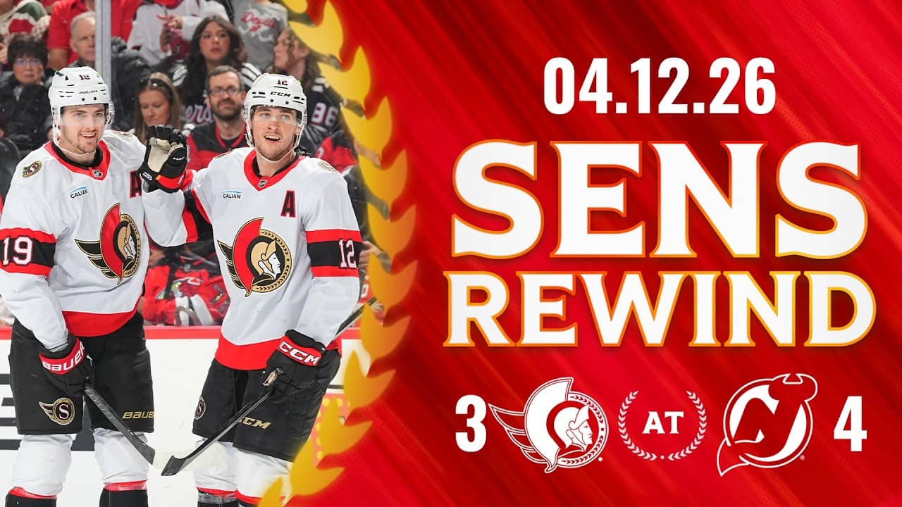 Sens Battle Back But Fall to Devils in OT