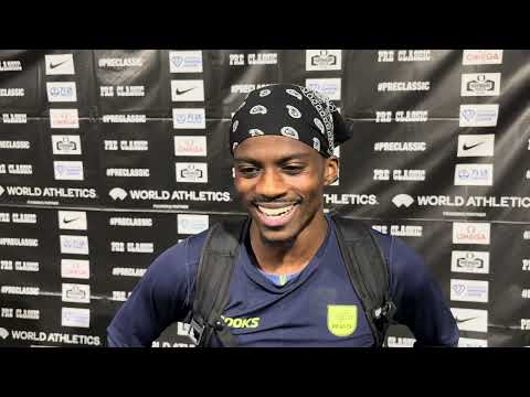 Brandon Miller Breaks Down Prefontaine Classic 800m Win In 1:43.68 Over Cooper Lutkenhaus