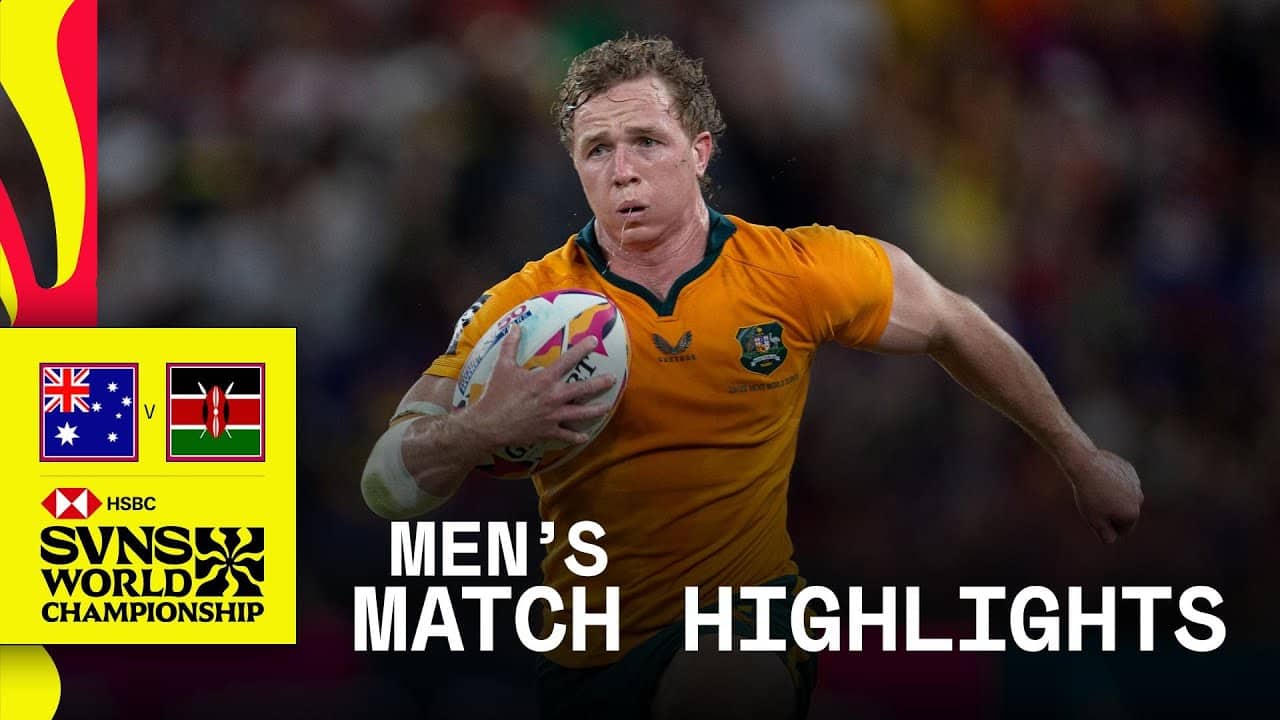 LAST GASP WINNER 👀 | Australia v Kenya | HSBC SVNS Valladolid 2026 |  Match Highlights