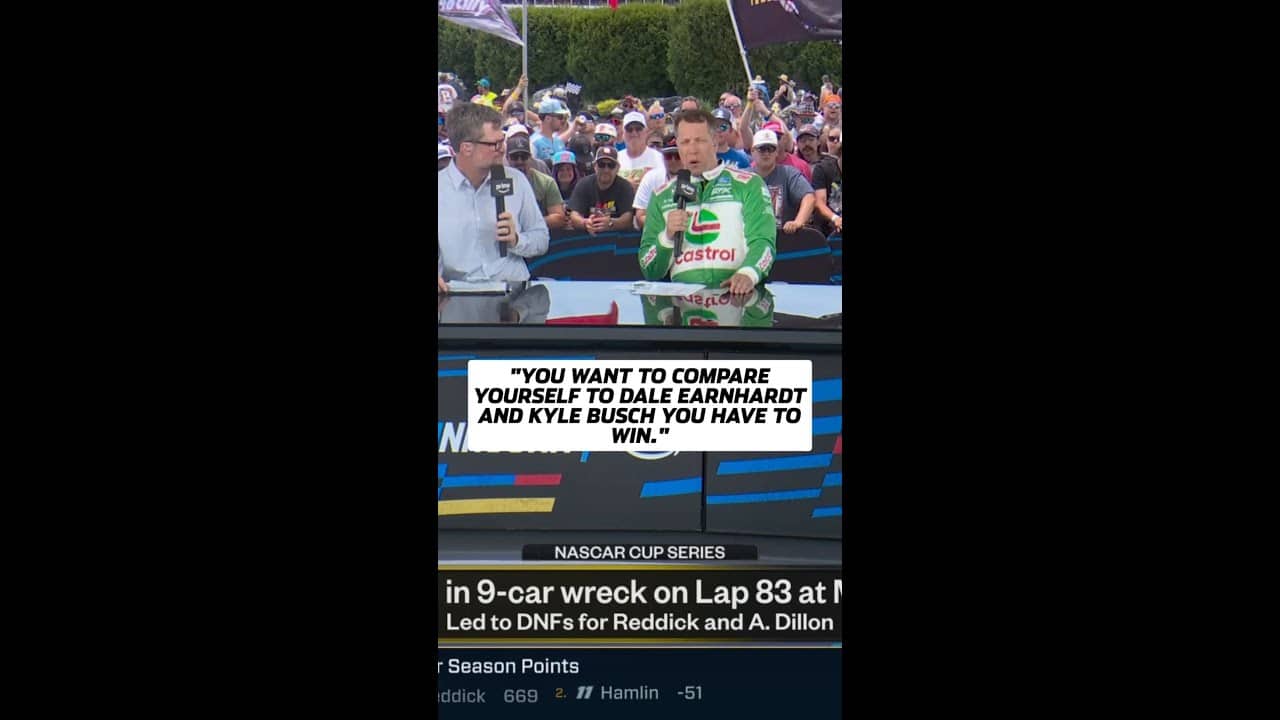 Brad Keselowski on Carson Hocevar