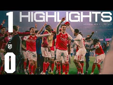 SAKA SENDS US TO THE CHAMPIONS LEAGUE FINAL 😍 | HIGHLIGHTS | Arsenal vs Atletico (1-0, 2-1 on agg)