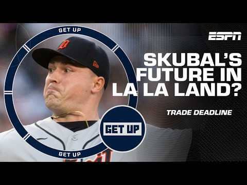 Are the Dodgers in play to get Tarik Skubal at the MLB Trade Deadline? 😮 | Get Up