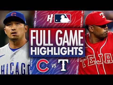 Chicago Cubs vs Texas Rangers - FULL GAME HIGHLIGHTS 🔥 May 8, 2026 MLB Season