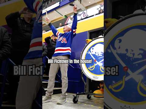 Buffalo’s own, kicking things off! 🥁 #nhl #buffalosabres #film