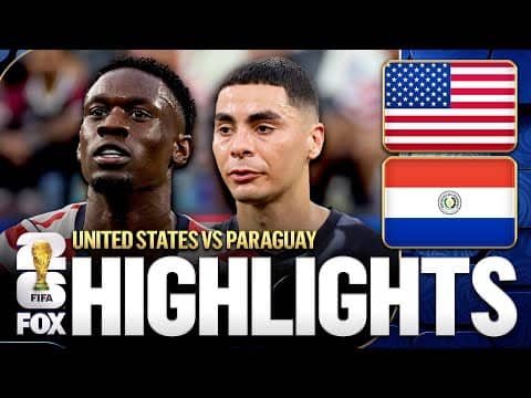 United States vs Paraguay Highlights 🌎🏆 2026 FIFA World Cup™