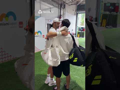 Alcaraz Welcomed To Miami By Dimitrov & Rublev ❤️ 😍