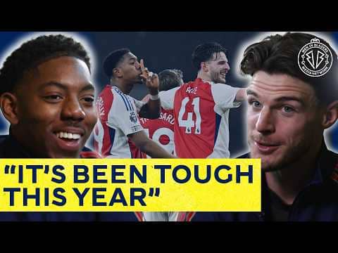 Declan Rice & Myles Lewis-Skelly Open Up on Personal Battles & Arsenal’s Champions League Hopes