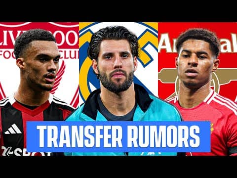 TOP 5 TRANSFER RUMORS: Rashford to Arsenal? Szoboszlai to Real Madrid? | Morning Footy