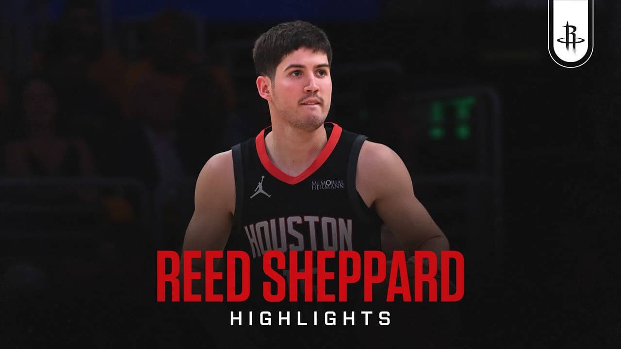 Reed Sheppard (17 points) Highlights vs. Los Angeles Lakers