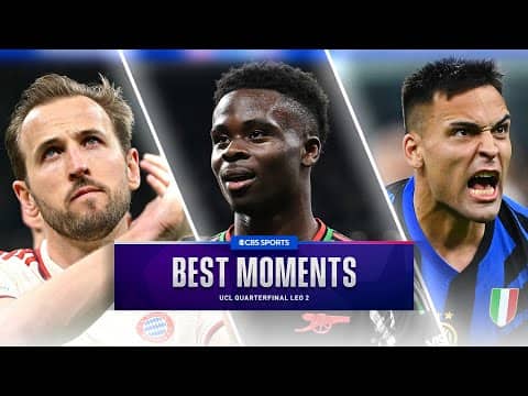 Bukayo Saka CHIPS Thibaut Courtois 🔥 | Inter & Bayern go BLOW FOR BLOW ⚽ | UCL Best Moments 🏆