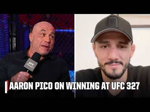 Aaron Pico hopes to talk with Joe Rogan one day 🗣️ 'I need a lot more wins!' | ESPN MMA