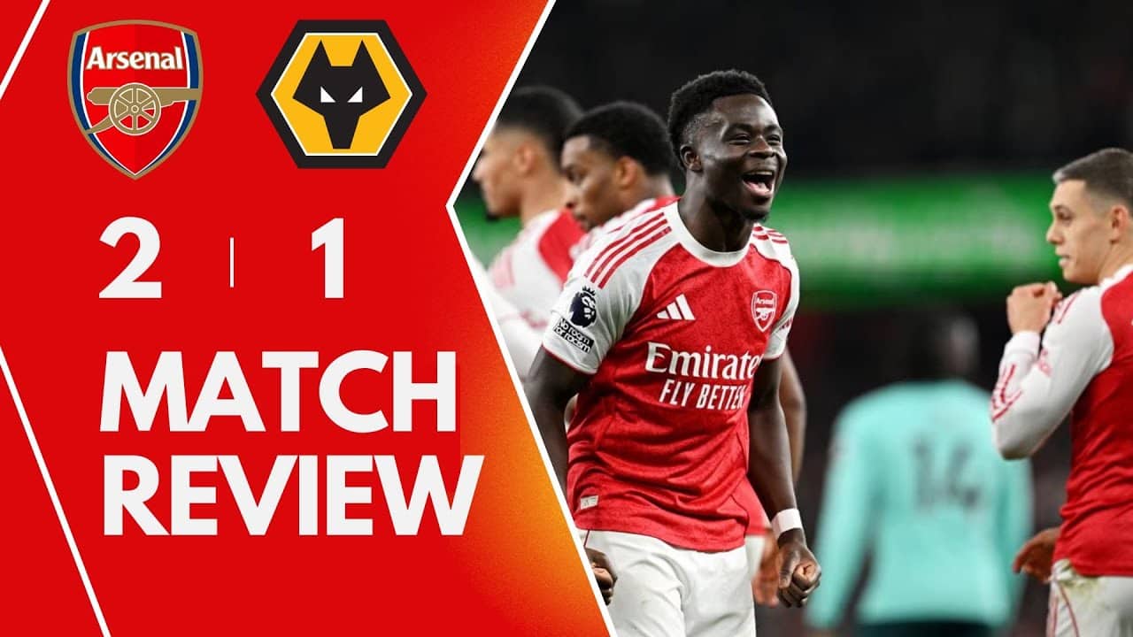 90+4 WINNER! | Arsenal 2–1 Wolves Match Review | Late Chaos at the Emirates