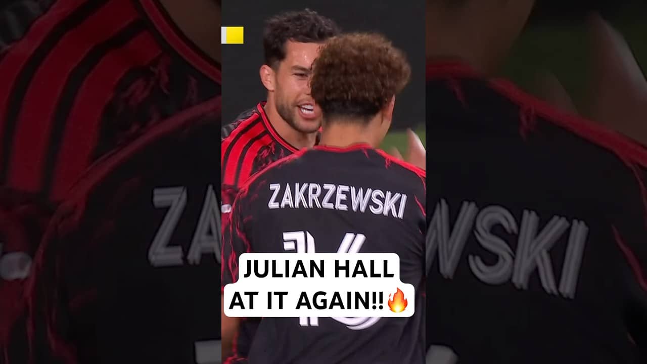 18 year-old Julian Hall 7th GOAL OF THE YEAR!