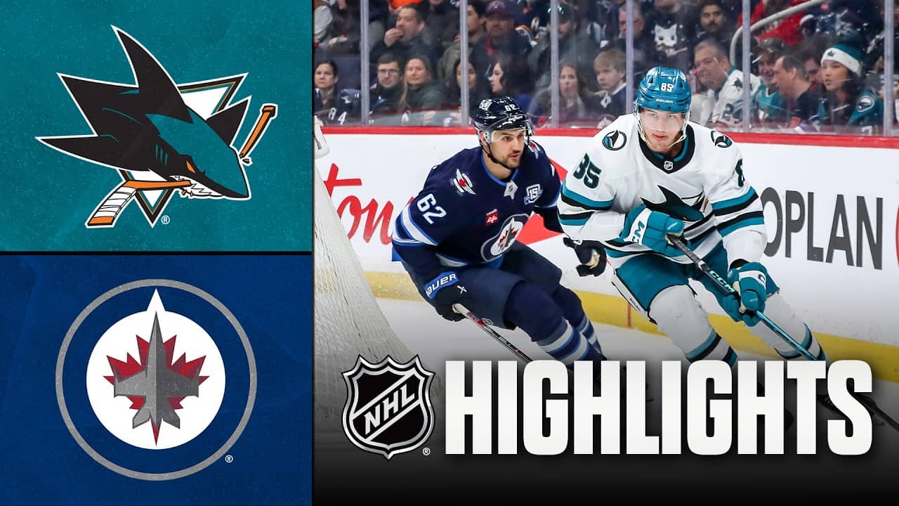 Sharks vs. Jets | NHL Highlights | April 16, 2026