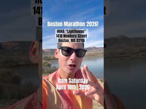 Meet and Group Shake out run with Me & HOKA at the 2026 Boston Marathon!
