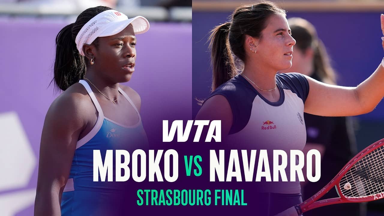 Victoria Mboko vs  Emma Navarro | 2026 Strasbourg Final | WTA Match Highlights
