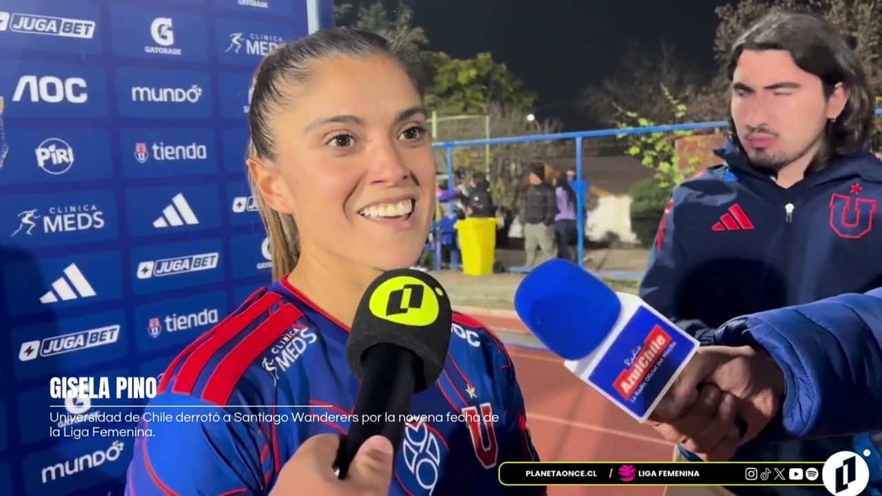 Declaraciones Gisela Pino | U. de Cihle 3-0 S. Wanderers Fecha 9 Liga Femenina 16-05-2026