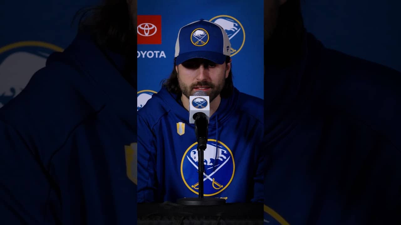 Tripp Tuch is ready for the big leagues. 😂 #NHL #alextuch #buffalosabres