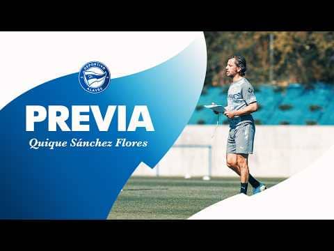 Quique Sánchez Flores: "Hay que hacer las cosas bien, muy bien" | Deportivo Alavés