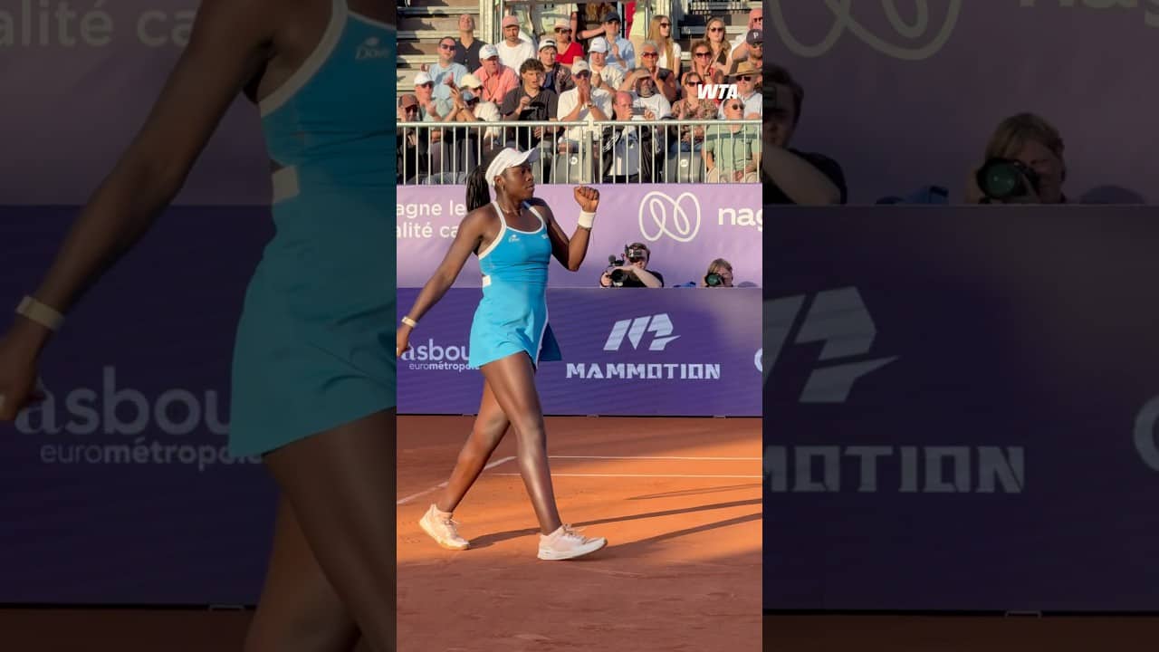 Into the semifinals 🙌 Vicky Mboko comes through in straight sets against Fernandez!#IS26
