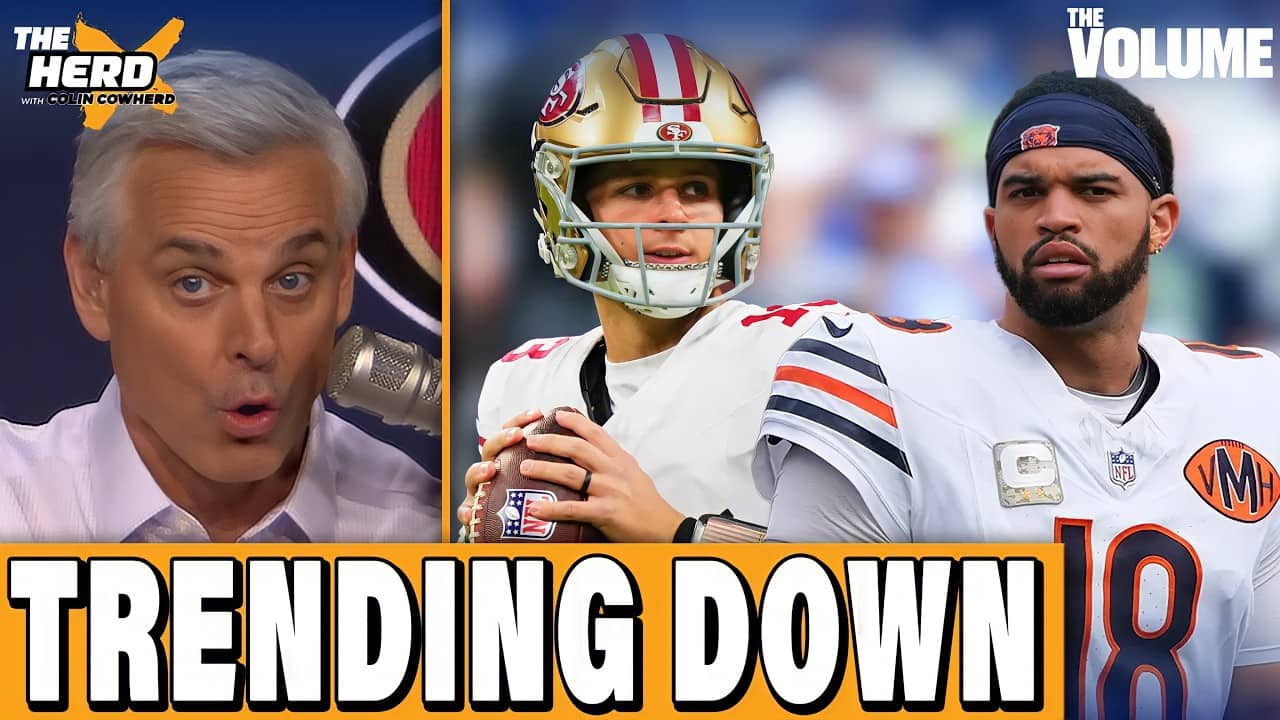 NFL PREDICTIONS: Are 49ers & Bears REGRESSING? | Colin Cowherd: THE HERD