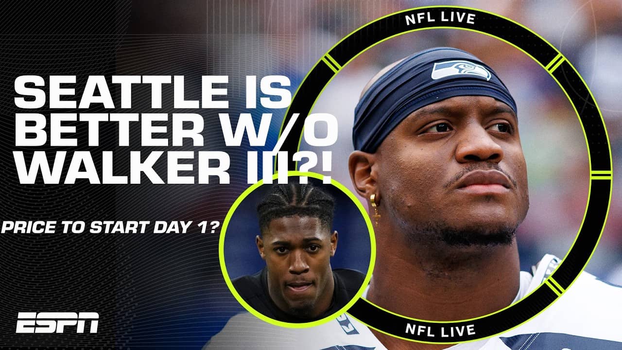 Seahawks will be better WITHOUT Kenneth Walker III?! 😱 Will Jadarian Price start Day 1? | NFL Live