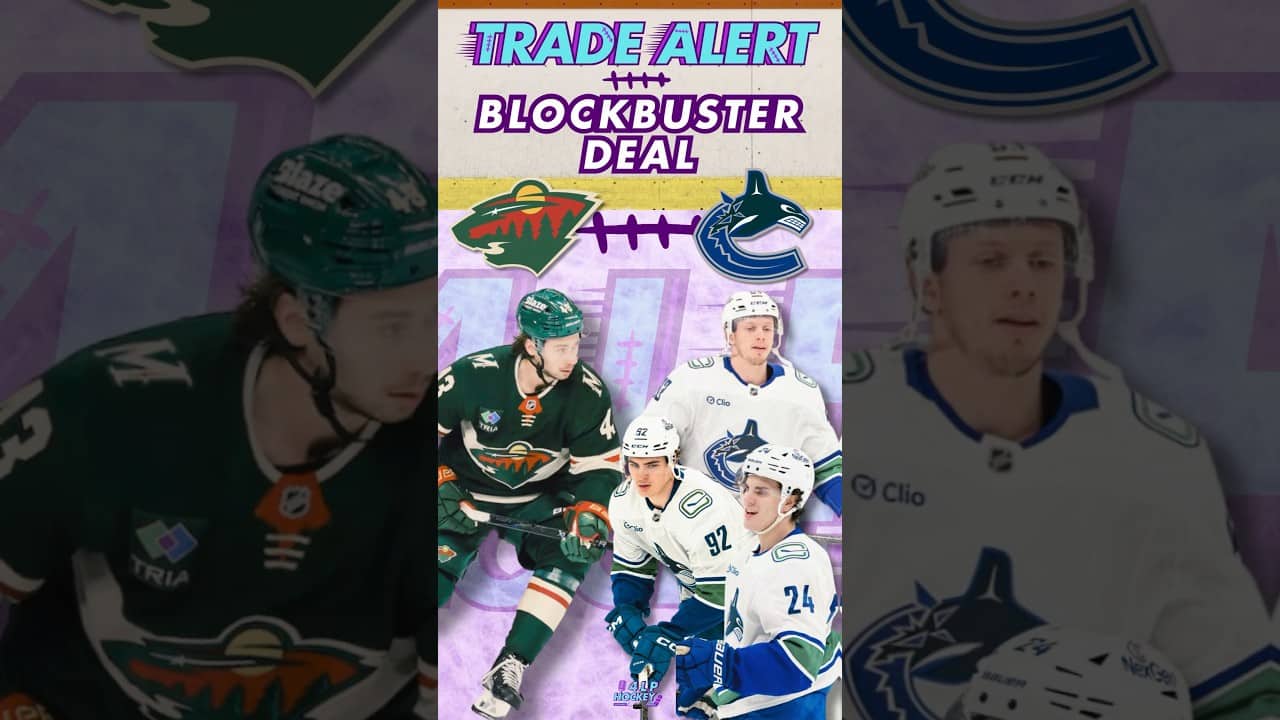 🚨 ↔️HUGE TRADE 😳 😮 #hockeyshorts #nhlshorts #nhl #icehockey #hockey #nhltrades #nhltradedeadline