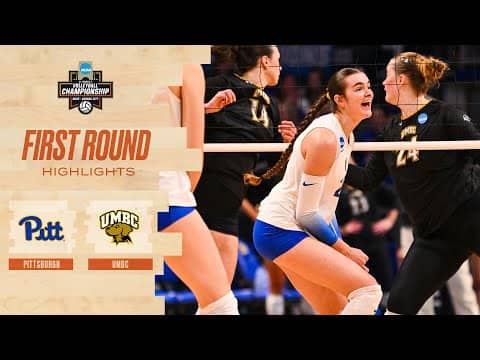 Pittsburgh vs. UMBC: 2025 NCAA volleyball first round highlights