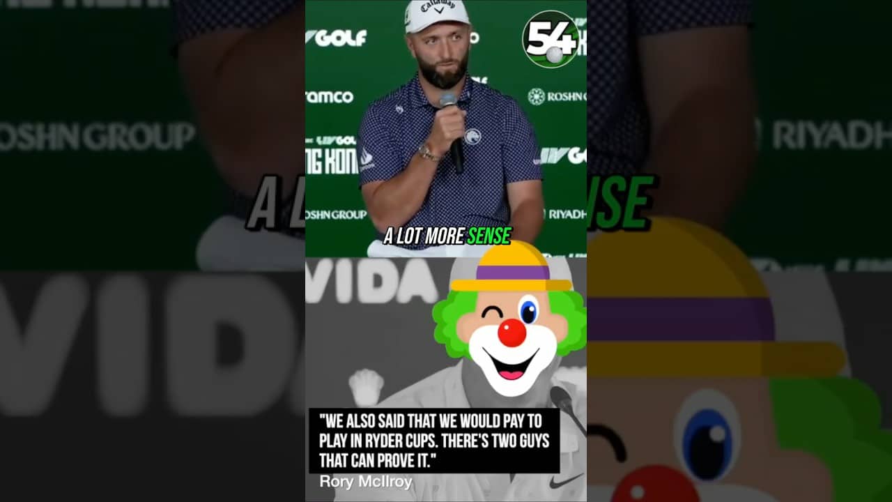 Rahm Responds to Rory's Clown Comments #shorts