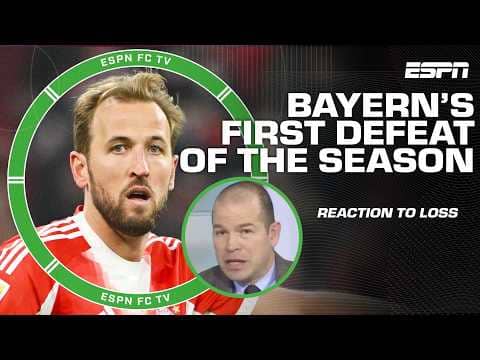 Bayern Munich got bored and went on autopilot! - Alejandro Moreno on first loss of season | ESPN FC